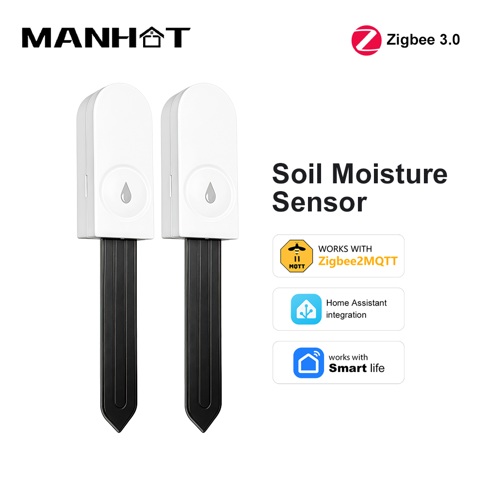 Smart Garden System - Zigbee 3.0 Bodenfeuchtesensor Temperatur- und Feuchtigkeitsmesser