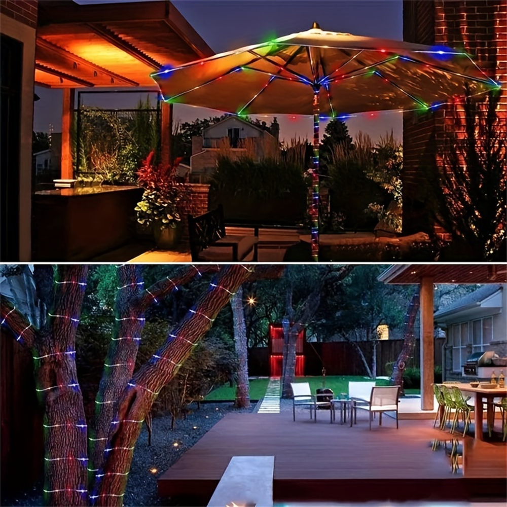 Smart Garden Youtube - Solar-Lichterketten, wasserdicht, für Weihnachten, Halloween, Dekoration,