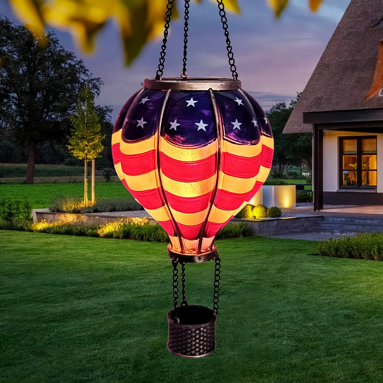 Heißluftballon-Solarlaterne, A – Smart Garden Balloon Bewertung und Preis