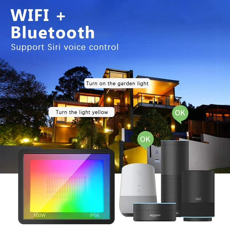 RGB TUYA Flutlicht Smart APP S – Smart Garden Drawing Bewertung und Preis