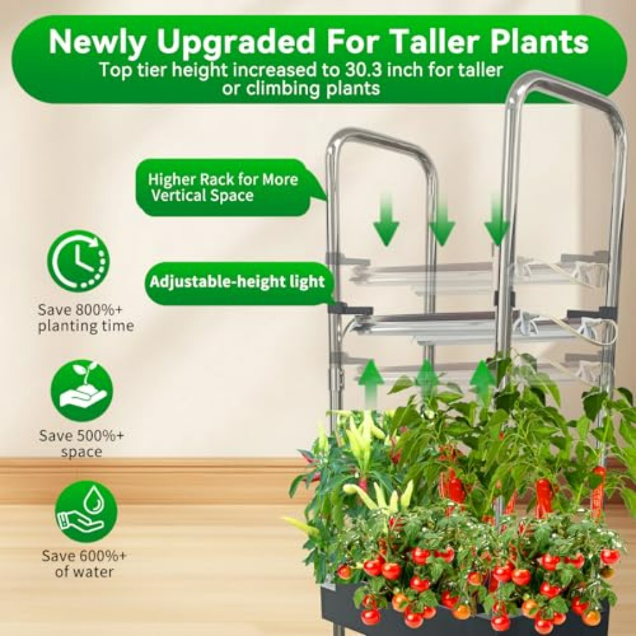 Indoor-Hydrokultur-Anbausystem – Smart Garden System Bewertung und Preis