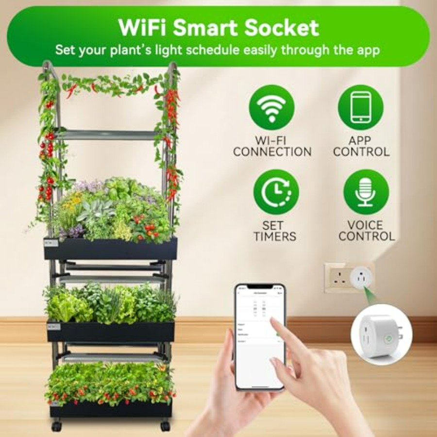 Indoor-Hydrokultur-Anbausystem – Smart Garden System Bewertung und Preis