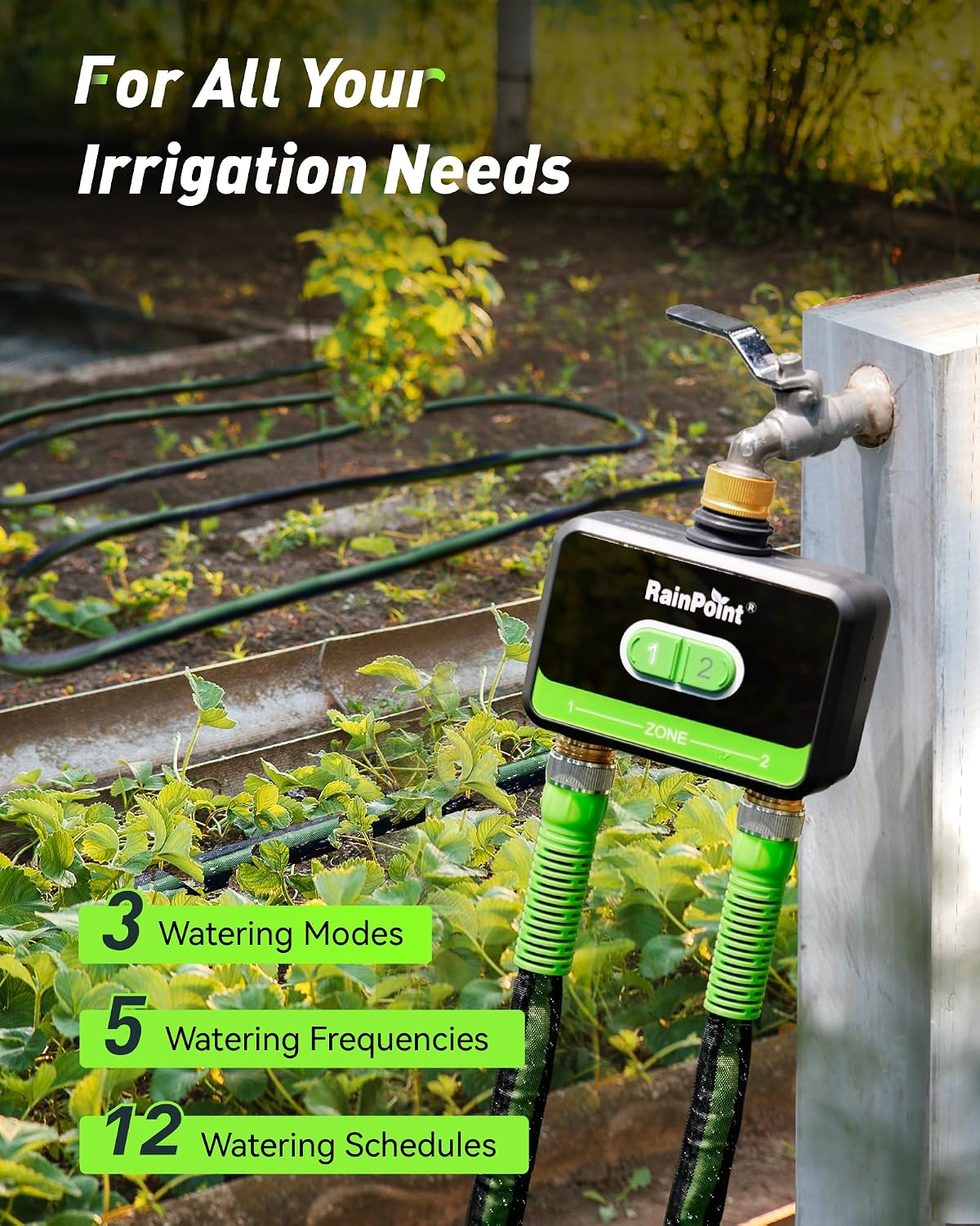 2-Zonen Smart WLAN-Bewässerung – Smart Garden System Bewertung und Preis