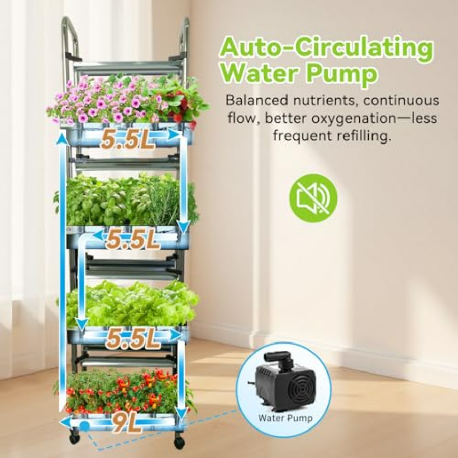 Indoor-Hydrokultur-Anbausystem – Smart Garden System Bewertung und Preis